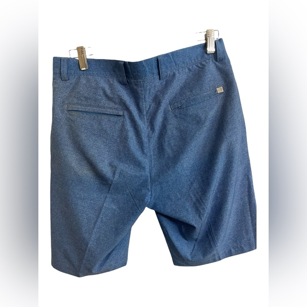 Peter Millar Gingham Performance Hybrid Short Siz… - image 4